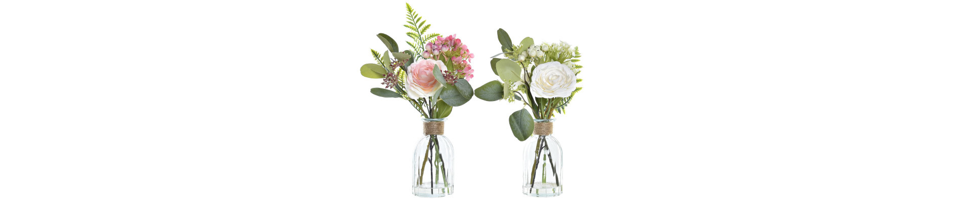 PLANTA TELA CRISTAL 8X8X31 ROSAS 2 SURT.