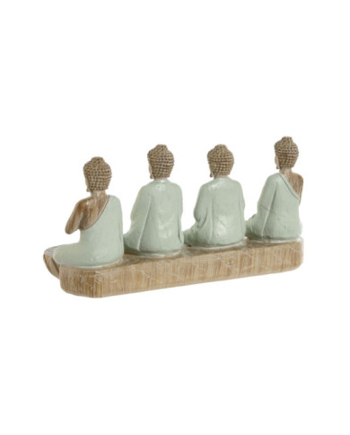 FIGURA RESINA 24X9X11 BUDA PORTAVELA 2 SURT.