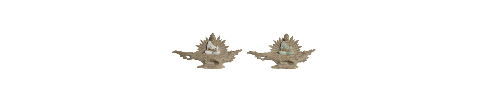 FIGURA RESINA 10X9X10,5 BUDA 3 SURT.