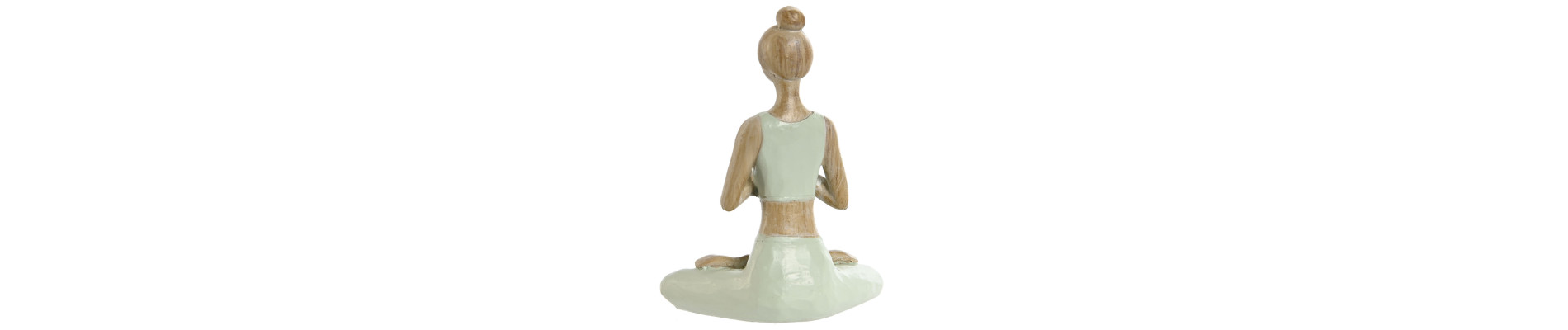 FIGURA RESINA 8X4,5X10 YOGA CHICA 3 SURT.