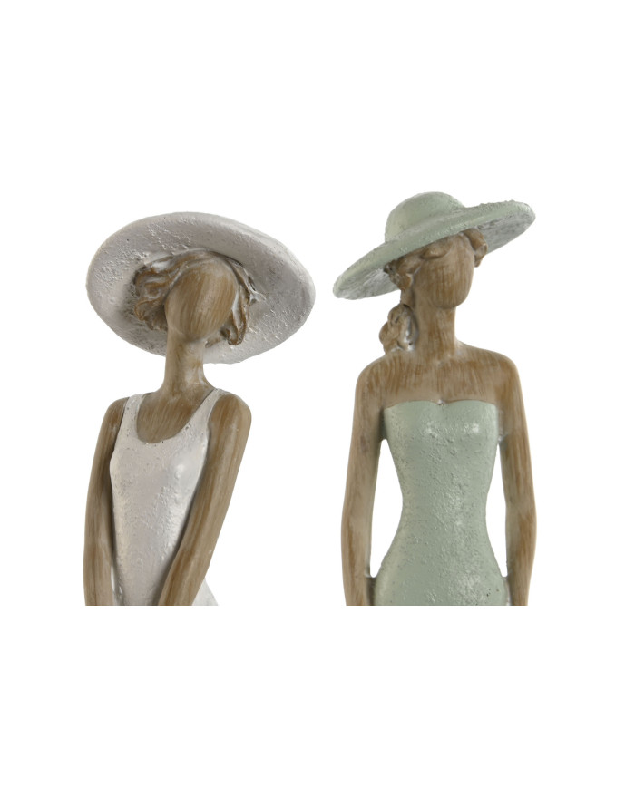 FIGURA RESINA 7,5X7,5X30 MUJER 2 SURT.