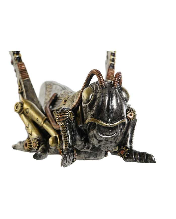 FIGURA RESINA 24X13X13 SALTAMONTES GRIS