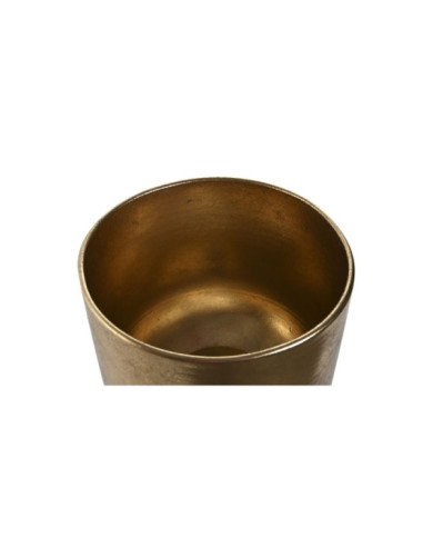 FIGURA RESINA 33X22X34,5 CUBITERA DORADO