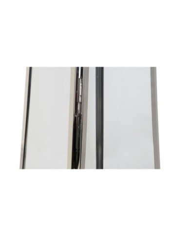 FAROLA ACERO CRISTAL 30X30X66 CROMADO PLATEADO