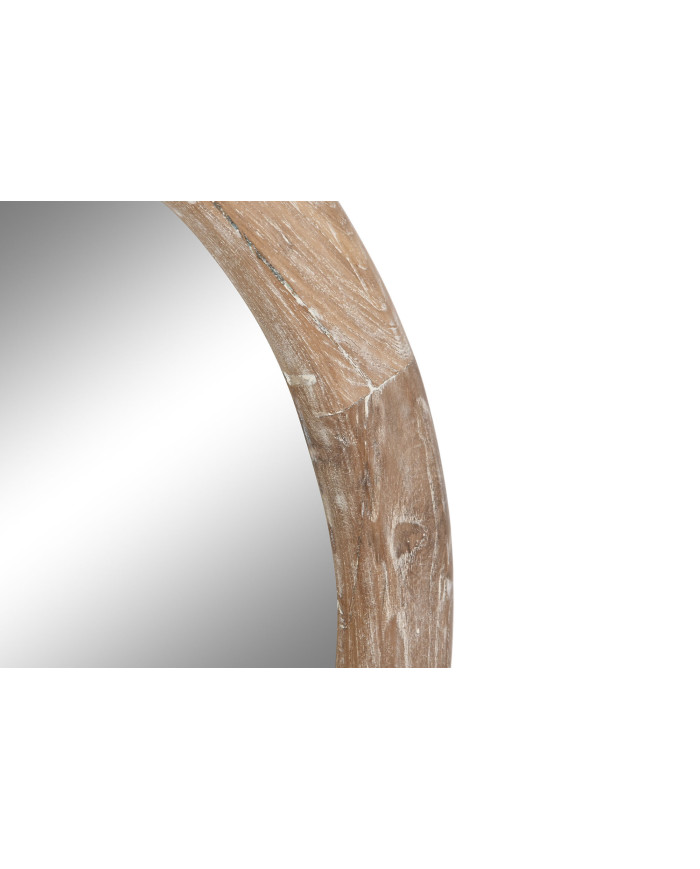 ESPEJO MADERA RECICLADA TECA 60X3X60 NATURAL