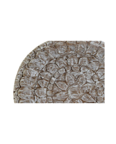 DECORACION MANGO HIERRO 30X9X42 ROSETA DESGASTADO