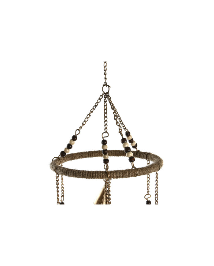 DECORACION COLGANTE METAL 15X15X55 BUDA DORADO