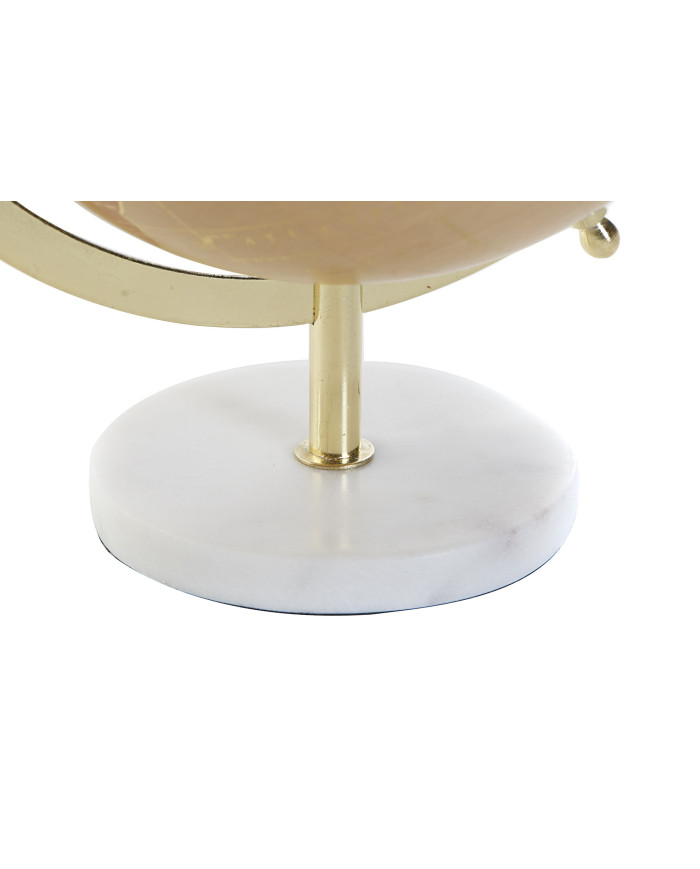 GLOBO TERRAQUEO MARMOL PVC 22X20X28 BEIGE