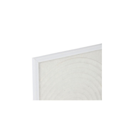 CUADRO SET 2 CRISTAL PAPEL MACHE 35X2X35 MODERNO