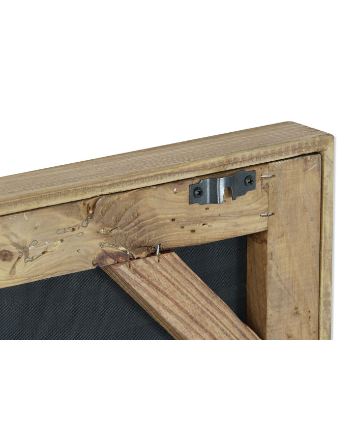 CUADRO MADERA RECICLADA 42X4X62 NATURAL