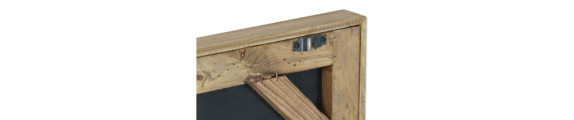 CUADRO MADERA RECICLADA 42X4X62 NATURAL