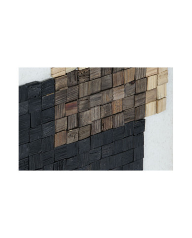 CUADRO MADERA RECICLADA 42X4X62 NATURAL