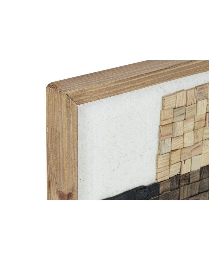 CUADRO MADERA RECICLADA 42X4X62 NATURAL