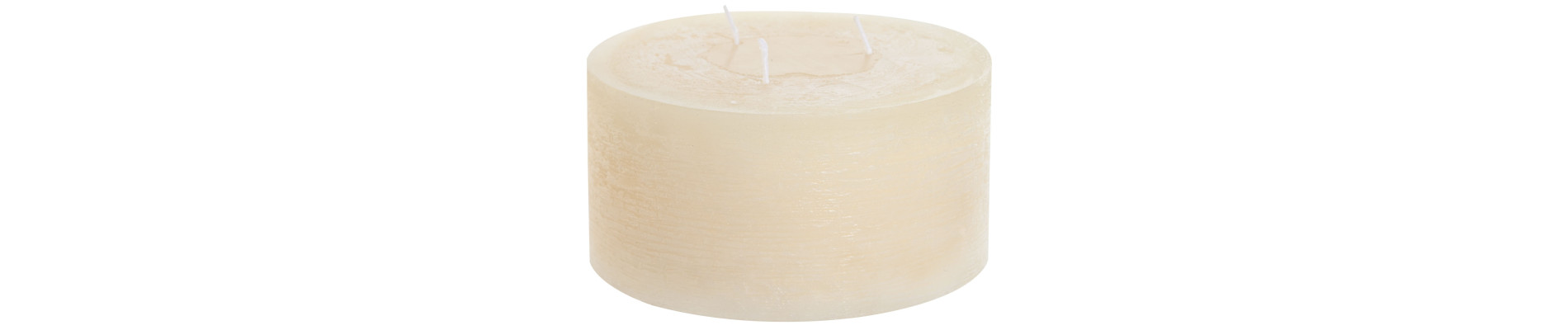 VELA CERA 15X15X7,5 1050 GR, 65 HORAS NATURAL