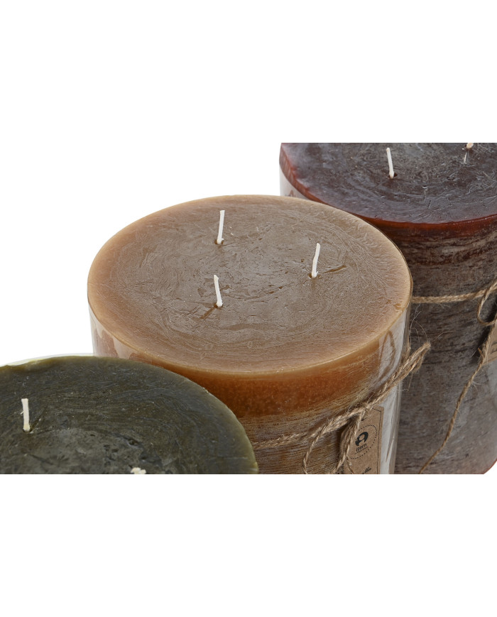 VELA CERA 14,5X14,5X20 3000 GR, 155 HORAS 3 SURT.