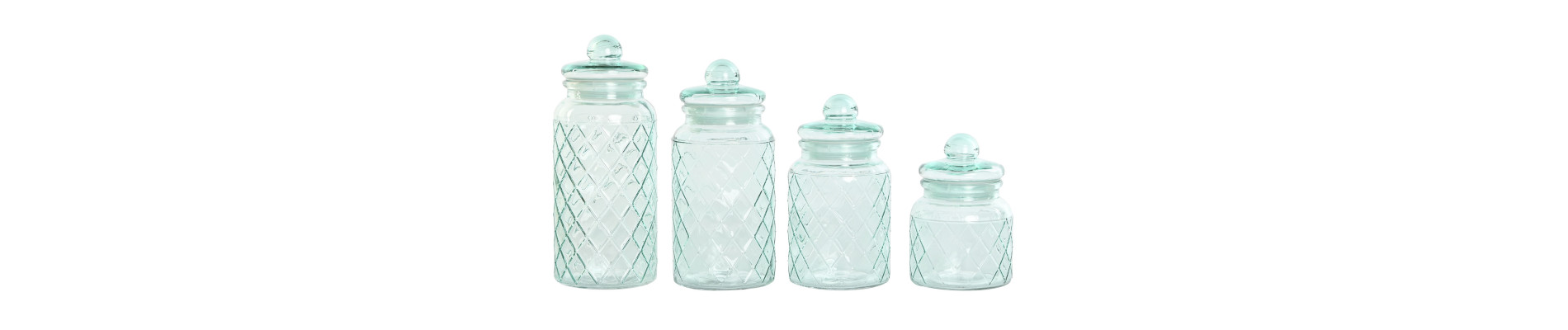BOTE SET 3 BOROSILICATO 24X12X18,5 10X10X17,5