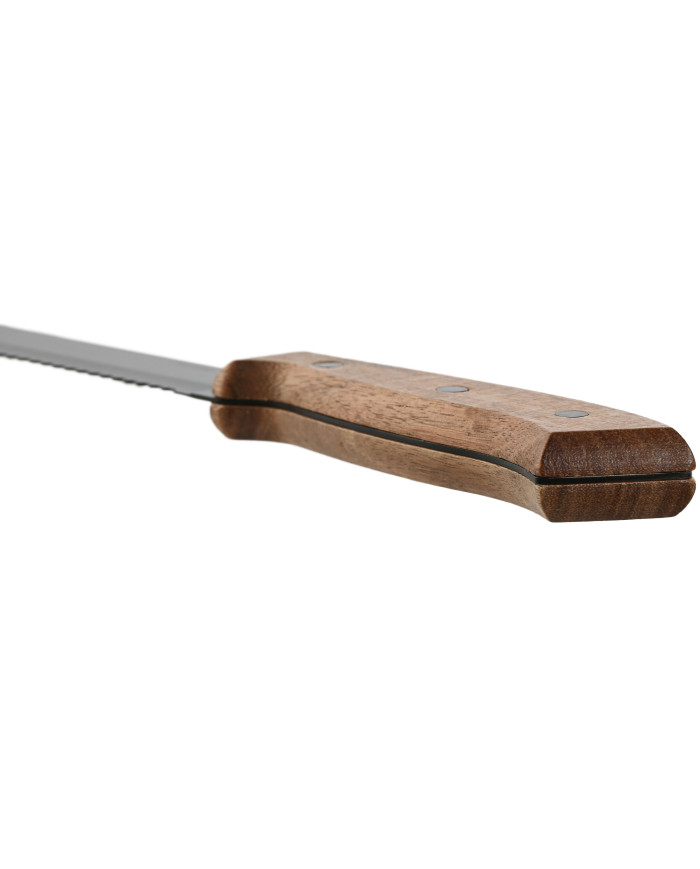 CUCHILLO SET 6 INOX ACACIA 4X1X33 NATURAL
