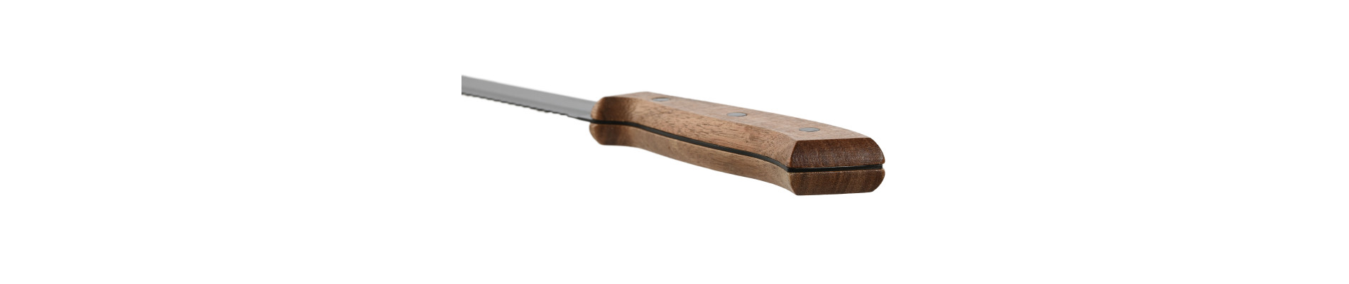 CUCHILLO SET 6 INOX ACACIA 4X1X33 NATURAL