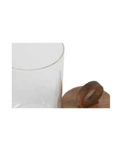 BOTE CRISTAL ACACIA 11X11X24,3 1,5L NATURAL
