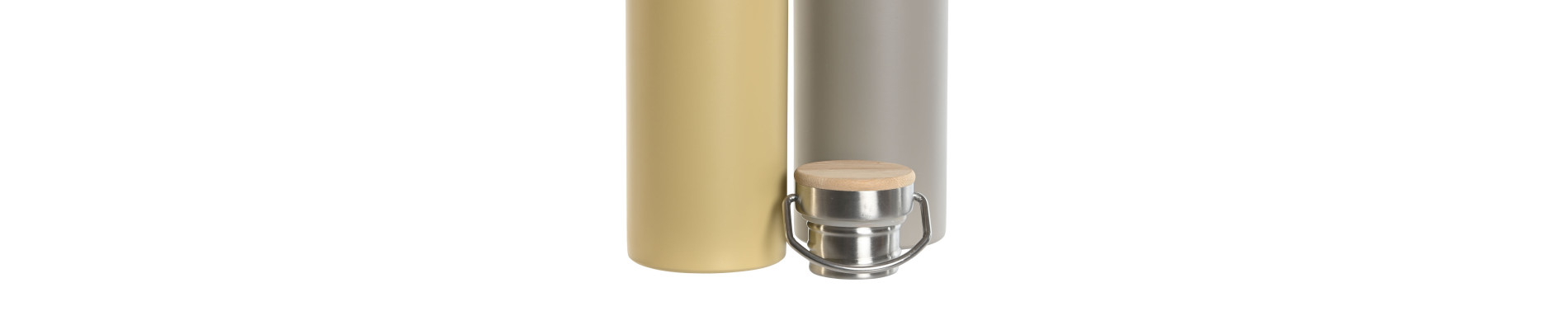 BOTELLA INOX 7X7X25 500ML DOBLE PARED 2 SURT.