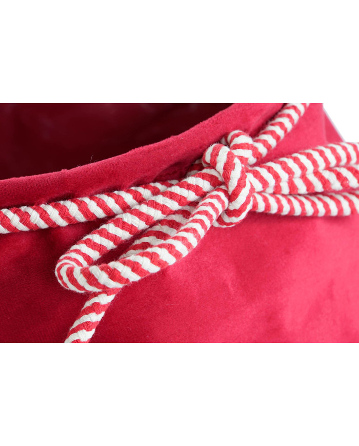 BASE ARBOL POLIESTER 46X46X18 ROJO