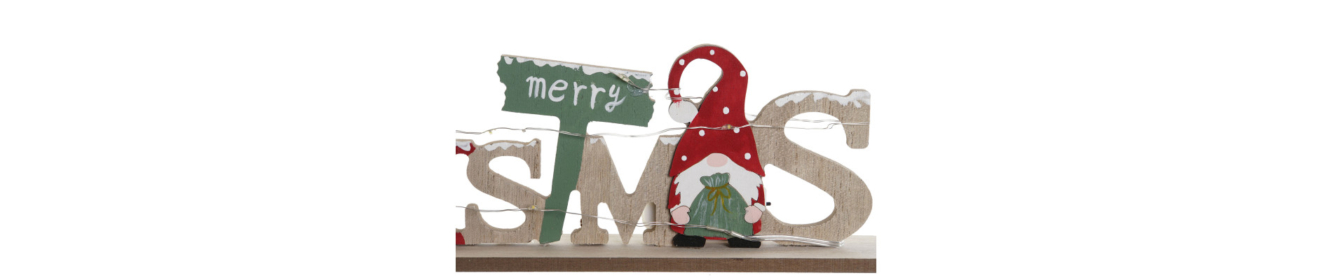 DECORACION LUMINOSA MDF 35X4,5X9 2 SURT.