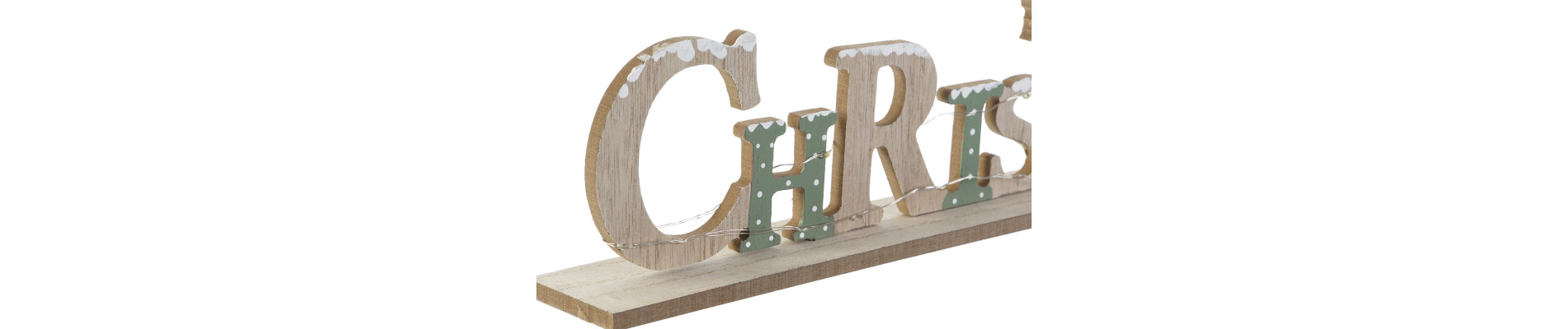 DECORACION LUMINOSA MDF 35X4,5X9 2 SURT.