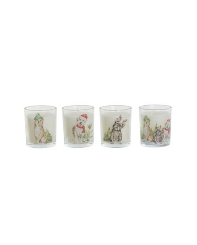 VELA CRISTAL CERA 5X5X6 70 GR, 4 SURT.