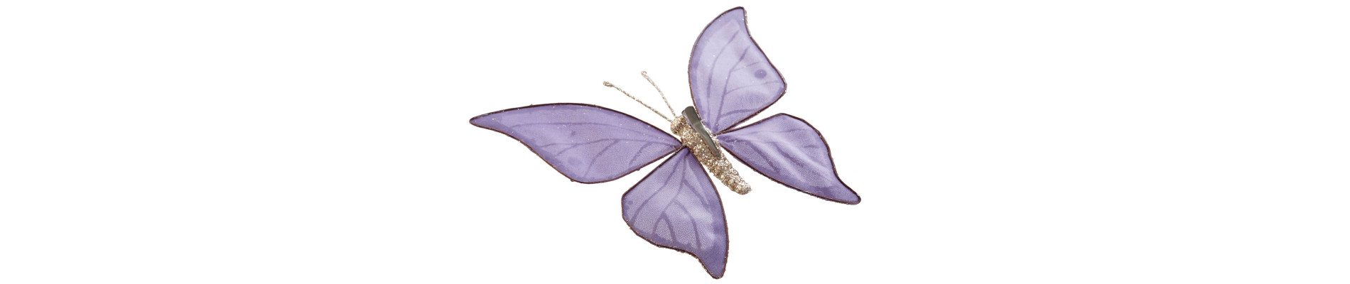 DECORACION COLGANTE POLIESTER 16X3X20 MARIPOSA 4 S