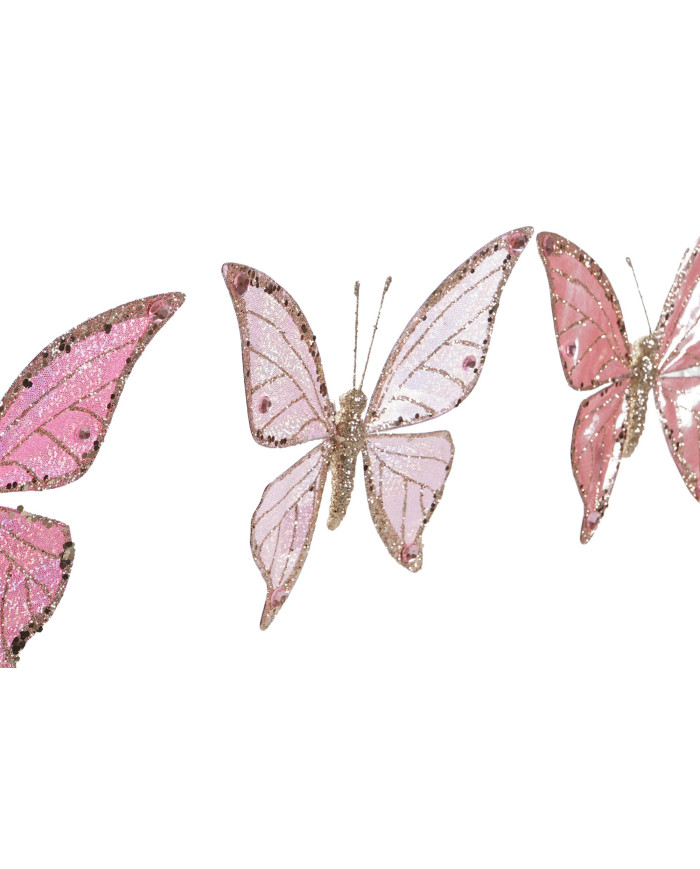 DECORACION COLGANTE POLIESTER 16X3X20 MARIPOSA 4 S