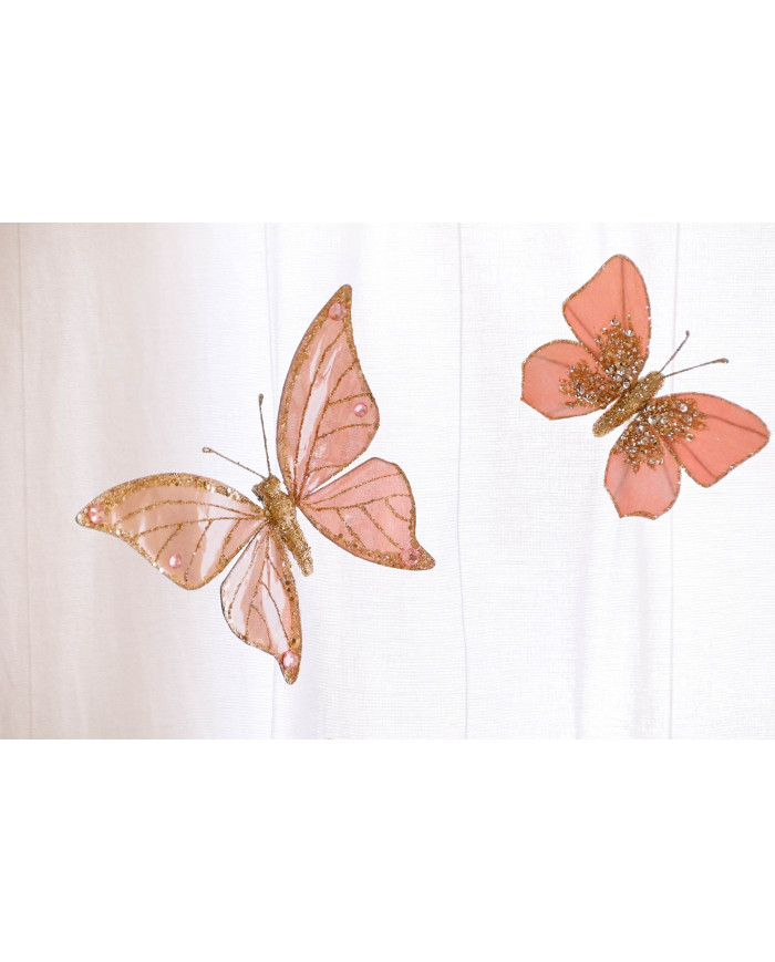 DECORACION COLGANTE POLIESTER 16X3X20 MARIPOSA 4 S