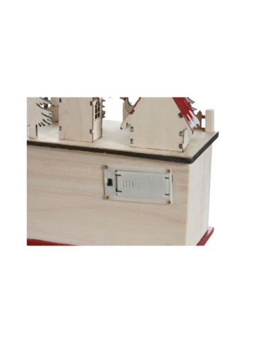CALENDARIO ADVIENTO LED MADERA 45X11X23 2 SURT.