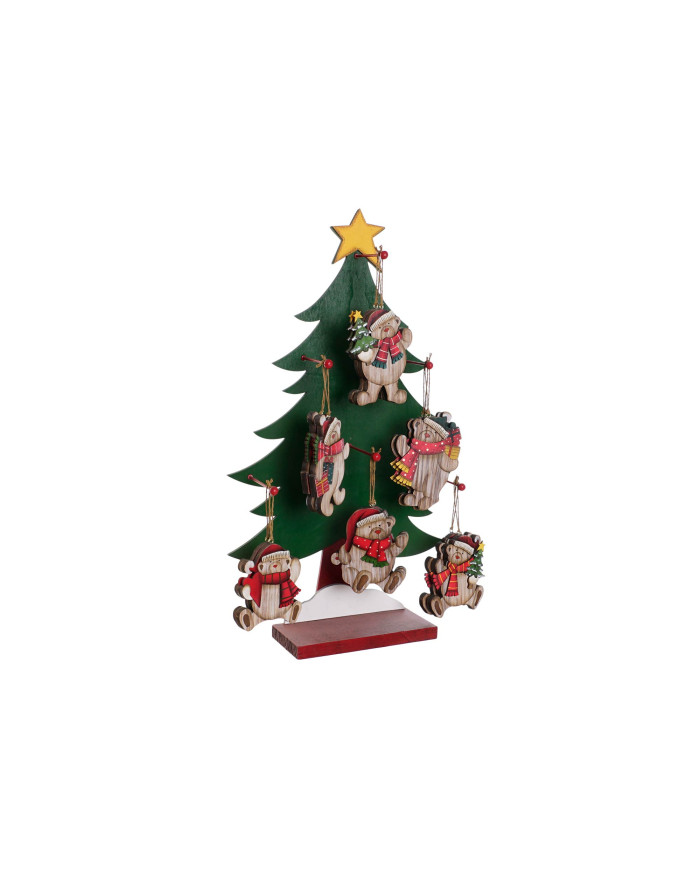 DECORACION COLGANTE MADERA 34X12X59 6 SURT.