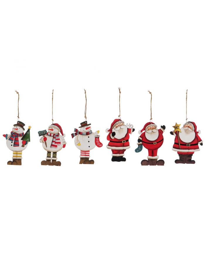 DECORACION COLGANTE MADERA 30X12X53 6 SURT.
