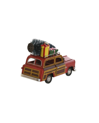 VEHICULO DECORACION METAL PVC 16X7,5X10,5 2 SURT.