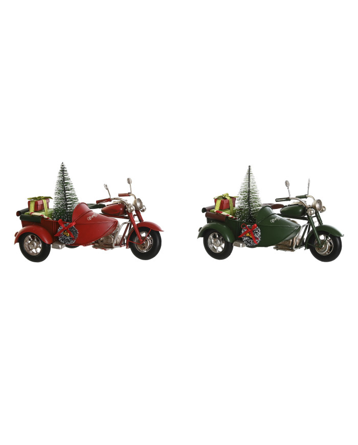 VEHICULO DECORACION METAL 19X14X13 SIDECA 2 SURT.