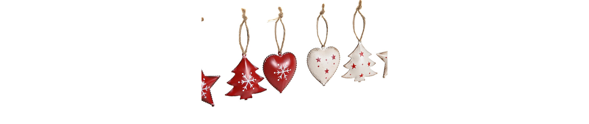 DECORACION COLGANTE SET 8 METAL 10X10X3 3 SURT.