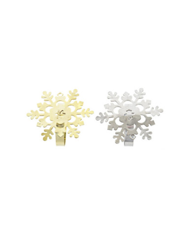 SERVILLETERO SET 4 METAL 5X5X17 COPO 2 SURT.