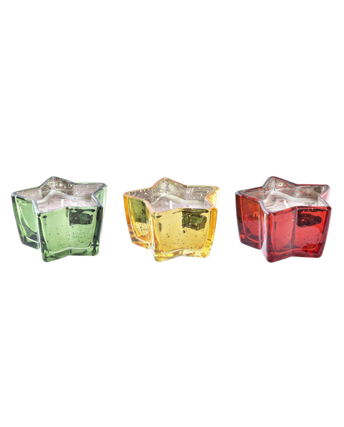 VELA CRISTAL CERA 10X10X5,5 ESTRELLA 3 SURT.