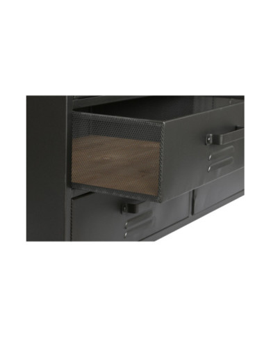 BUFFET METAL 100X45X80,5 TAQUILLA NEGRO