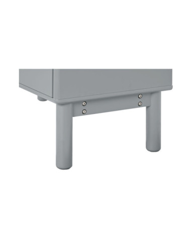CHIFONIER MDF PU 80X40X117 GRIS