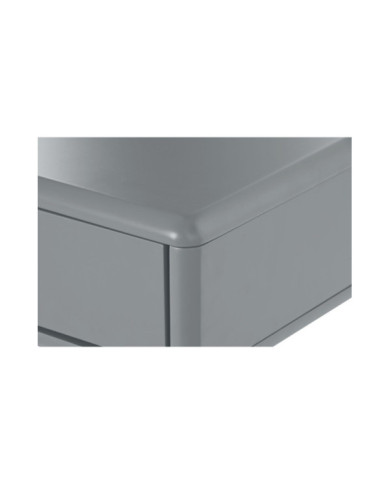 ESCRITORIO MDF PU 120X60X75 GRIS
