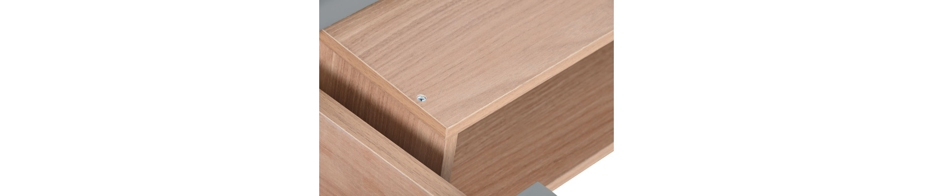 MESA CENTRO MDF PU 120X60X40 GRIS