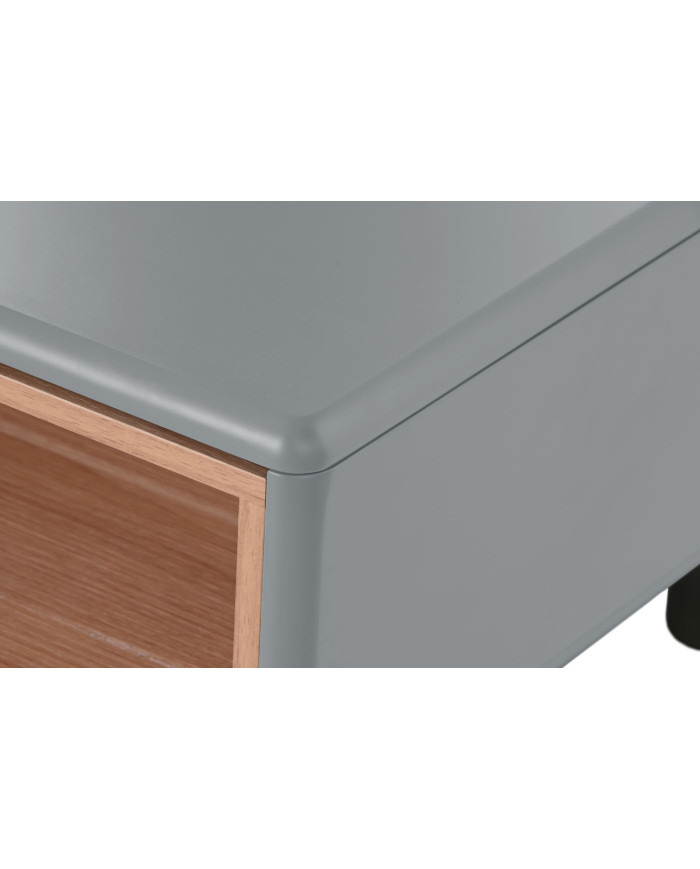 MESA CENTRO MDF PU 120X60X40 GRIS