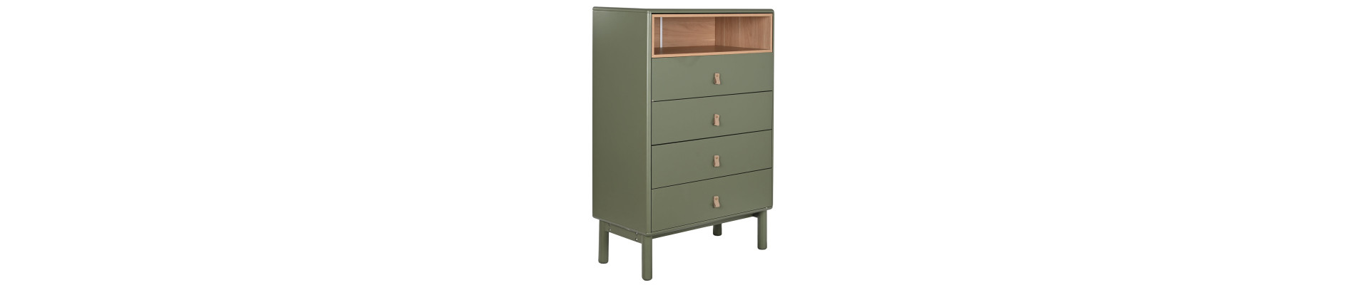 COMODA MDF PU 120X40X75 GRIS