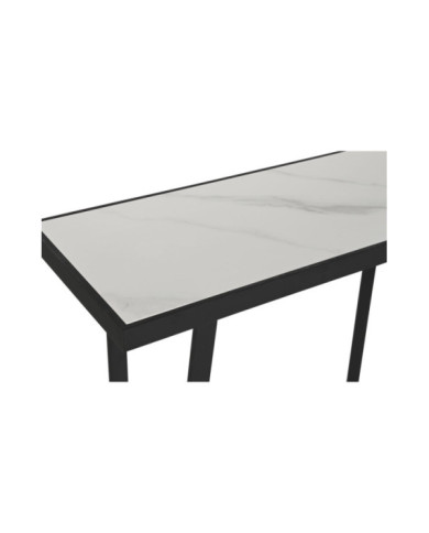 CONSOLA METAL PIEDRA SINTERIZADA 100X35X75 NEGRO