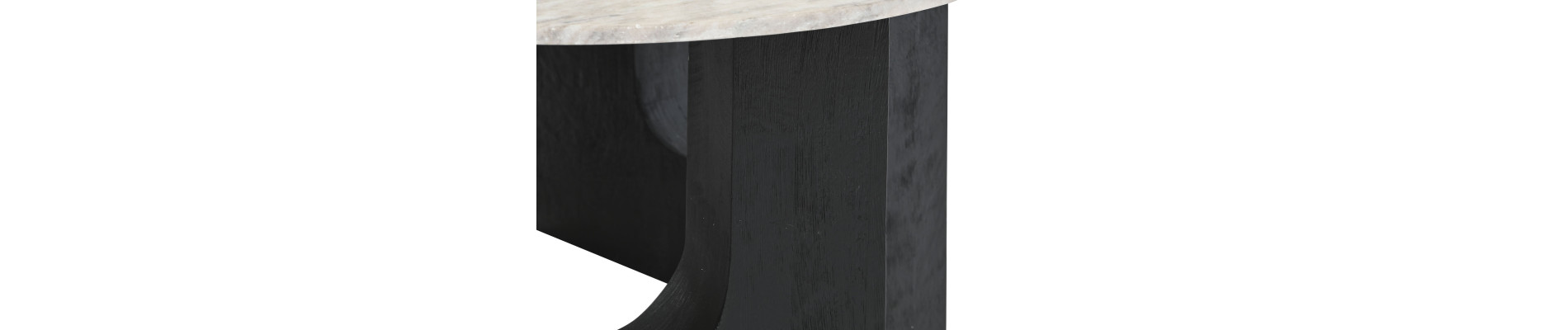 MESA CENTRO MARMOL MANGO 80X80X40 BLANCO