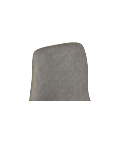TABURETE PU METAL 41X50X95 GRIS CLARO