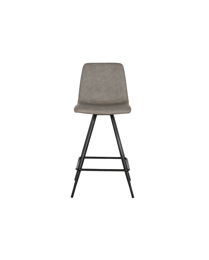 TABURETE PU METAL 41X50X95 GRIS CLARO