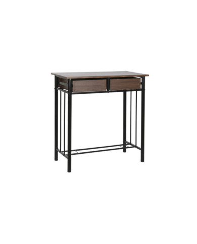 MESA SET 3 METAL MDF 80X50X84 32X32X45 NEGRO